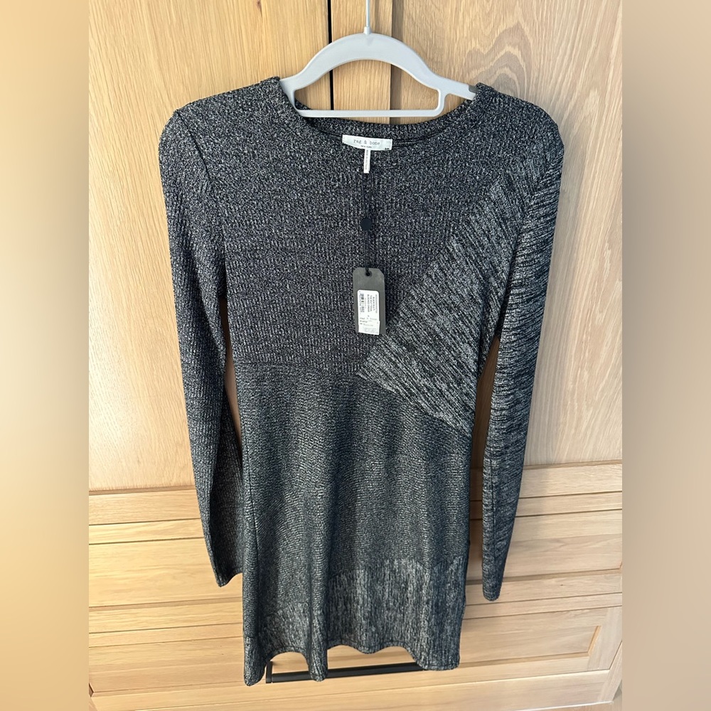 Rag & bone size small new with tags knit dress